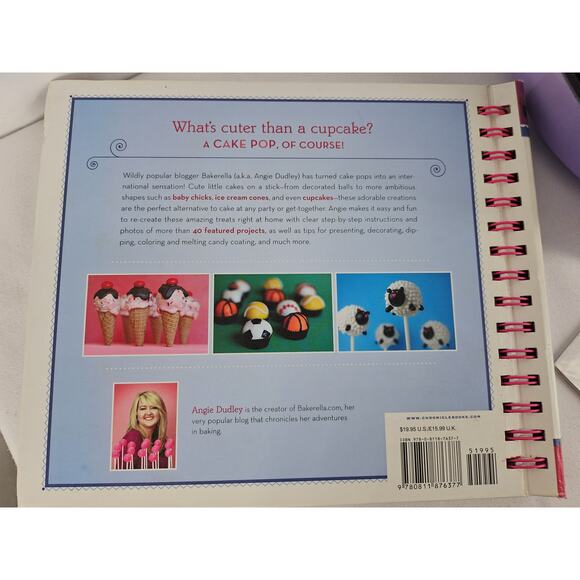 BABYCAKES CAKE POP MAKER SET – PURPLE APPLIANCE + RECIPE BOOK + MANUAL – CP-94LV - Picture 6 of 7